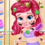 Messy Little Mermaid Makeover-Game